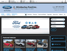 Tablet Screenshot of hwford.com